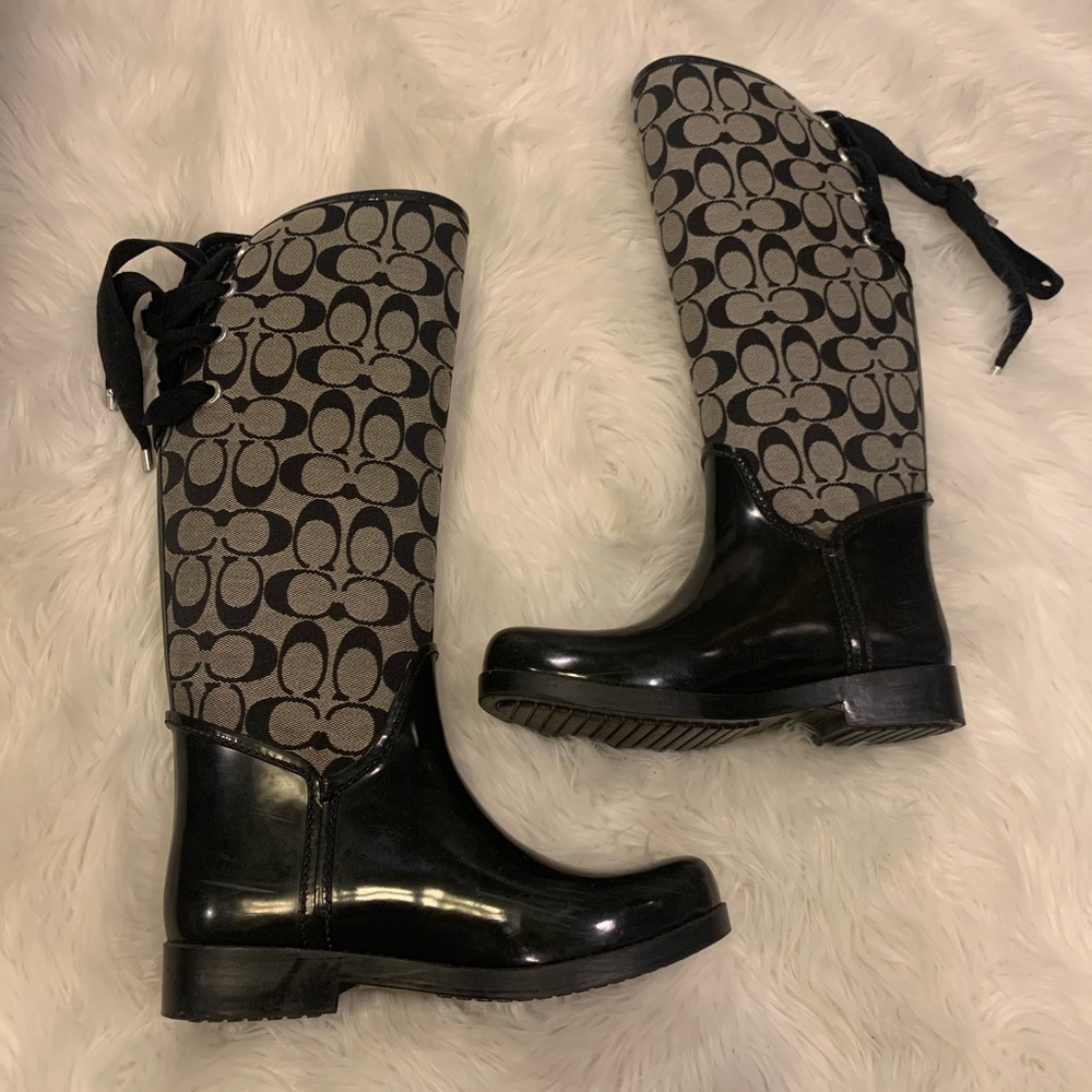 Coach Rainboots